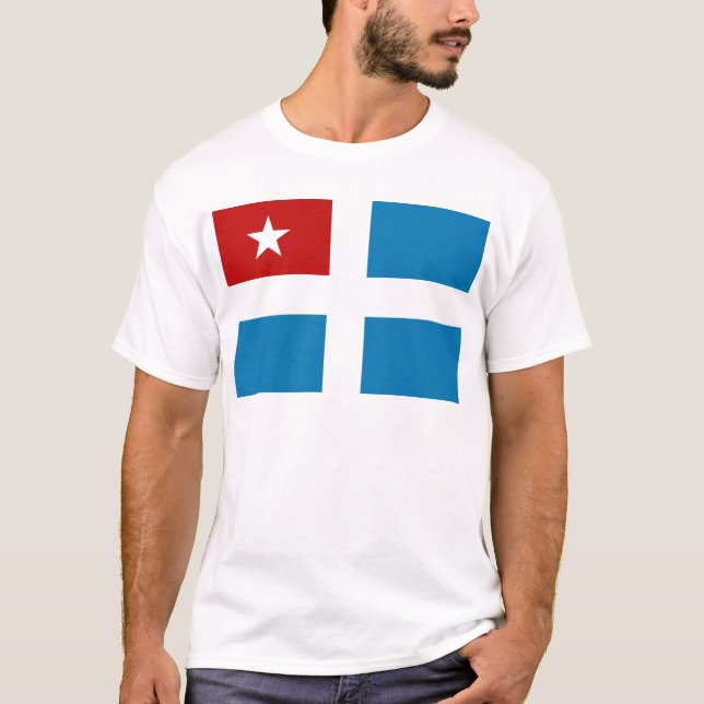 Cretan State Flag T-Shirt (Front)