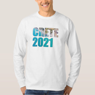Crete 2021 Beach Greece Holidays T-Shirt