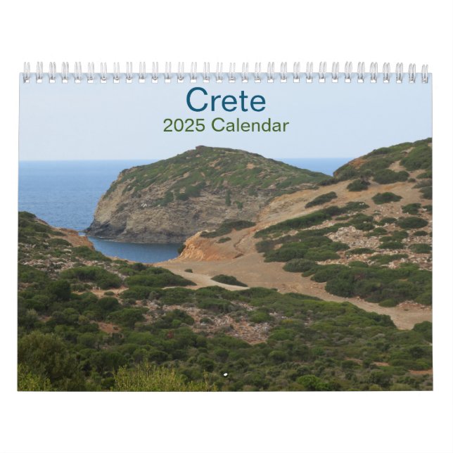 Crete 2025 Calendar (Cover)