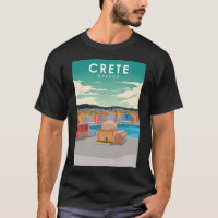 Crete Greece Greek Minimal Daytime Skyline Travel 