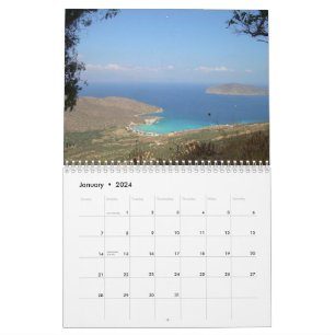 CRETE, GREECE Wall Calendar
