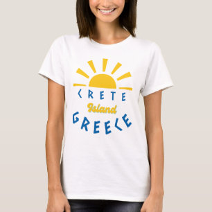 Crete Island, Greece - Sunshine Women's T-Shirt