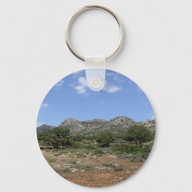 Crete Landscape Keychain (Front)