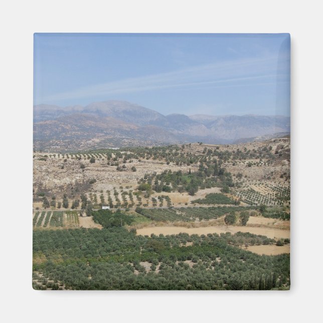 Crete Landscape Magnet (Front)