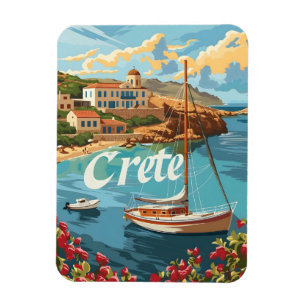 Crete Vintage Magnet