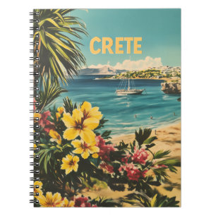 Crete vintage notebook