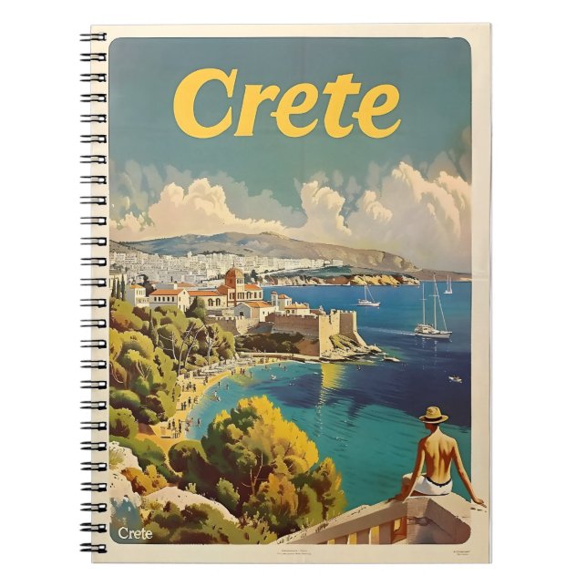 Crete Vintage Notebook (Front)
