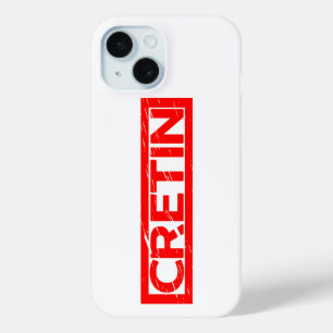 Cretin Stamp iPhone 15 Case