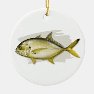 Crevalle Jack Ceramic Ornament