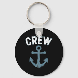 Crew Anchor Nautical Boat Sailing Seafarers Ocean Key Ring