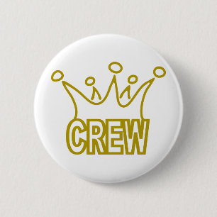 Crew-Crown.png 6 Cm Round Badge