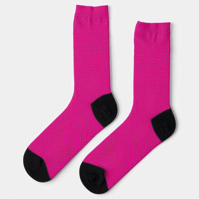 Crew Length Socks | Warm, Colourful & Everyday Fit (Left)