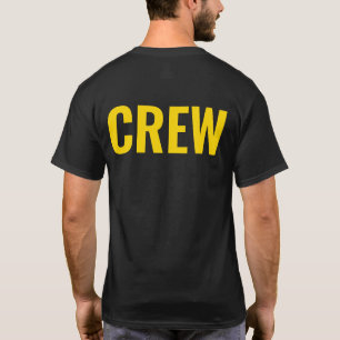 Crew Personalised Employee Work T-Shirt
