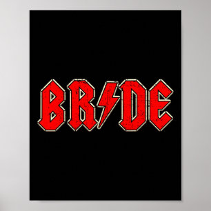 Crew Rock Roll Gothic Halloween Party Gift For Wom Poster