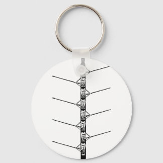 Crew rowing - Key Chain