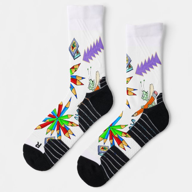 Crew Socks Back to School is Cool  (Left)