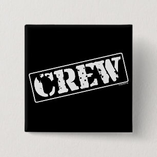 Crew Stamp 15 Cm Square Badge