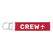 Crew Tag Personalised Name Custom Keychain