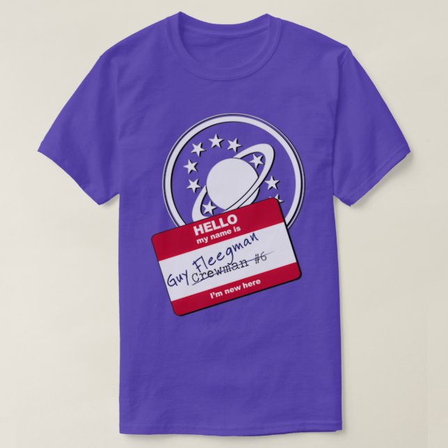Crewman 6 NSEA Protector  T-Shirt (Design Front)