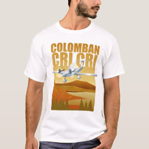 Cri Cri twin engine aeroplane T-Shirt