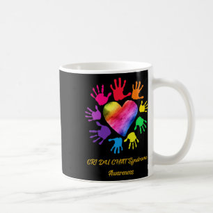Cri Du Chat Syndrome Awareness Hands Gift Coffee Mug