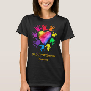 Cri Du Chat Syndrome Awareness Hands T-Shirt