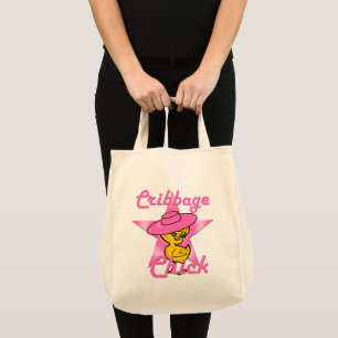 Cribbage Chick #8 Tote Bag