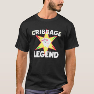 Cribbage Legend Cribbage Card Game T-Shirt