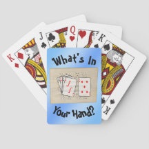 Cribbage Playing Cards - Diamonds 29 Hand