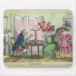 Cribbage, published by Thomas McLean, London (colo Mouse Pad