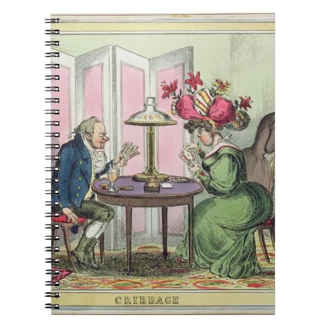 Cribbage, published by Thomas McLean, London (colo Notebook (Front)