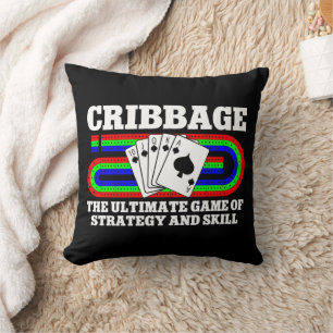 Cribbage The Ultimate Game Of Strategy And Skill Cushion