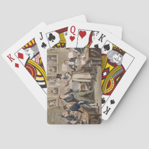 Cribb's Parlour: Tom introducing Jerry and Logic t Playing Cards