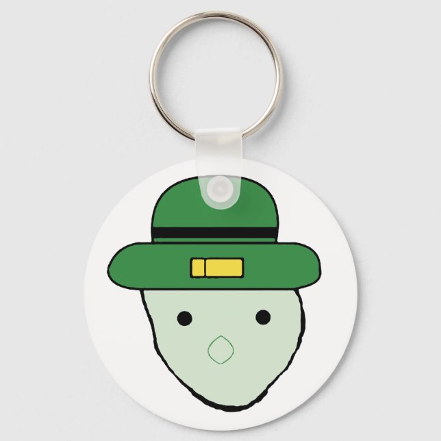 Crichton Leprechaun Keyring (Front)