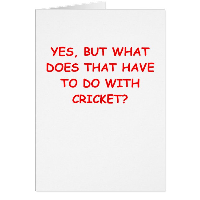 cricket (Front)