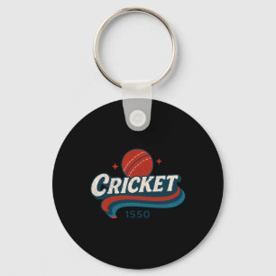 Cricket 1550 Varsity Vintage Sports Boys Girls Key Ring