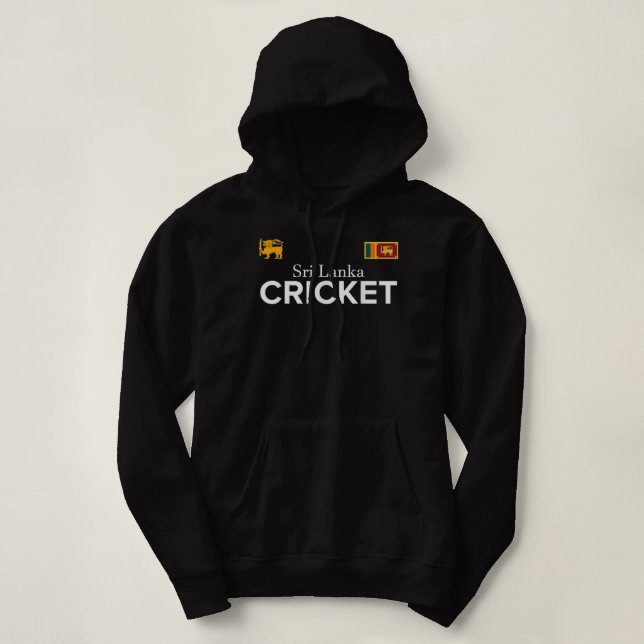 Cricket 17\Cricket Sri Lanka Best Fans gift for Bo Hoodie (Design Front)