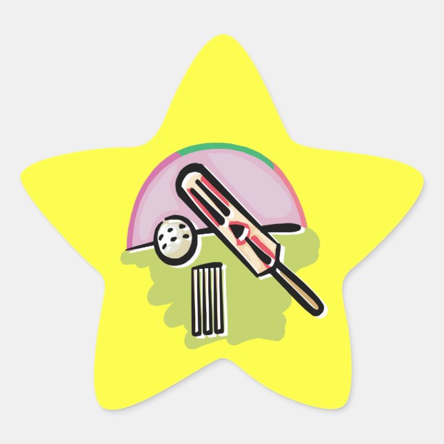 Cricket 4 star sticker (Front)