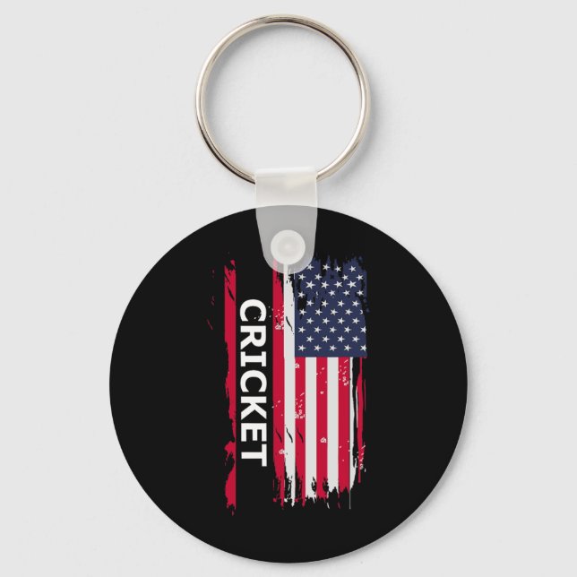 Cricket And Cricketeers  Key Ring (Front)