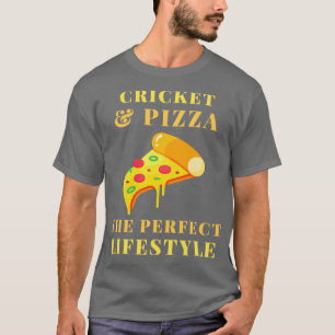 cricket and pizza lifestyle  T-Shirt