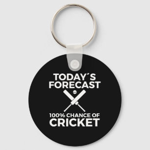 Cricket Athlete Key Ring