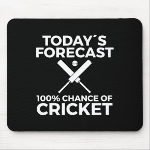 Cricket Athlete Mouse Pad