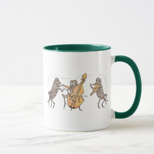 Cricket Band with Horn, Cello & Violin Mug