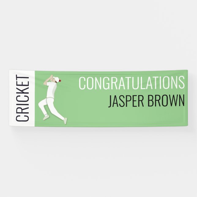 Cricket Banner (Horizontal)