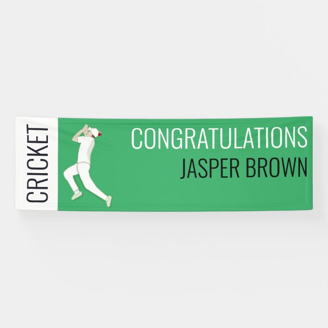 Cricket Banner (Horizontal)