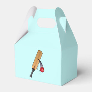Cricket Bat and Ball Favour Box