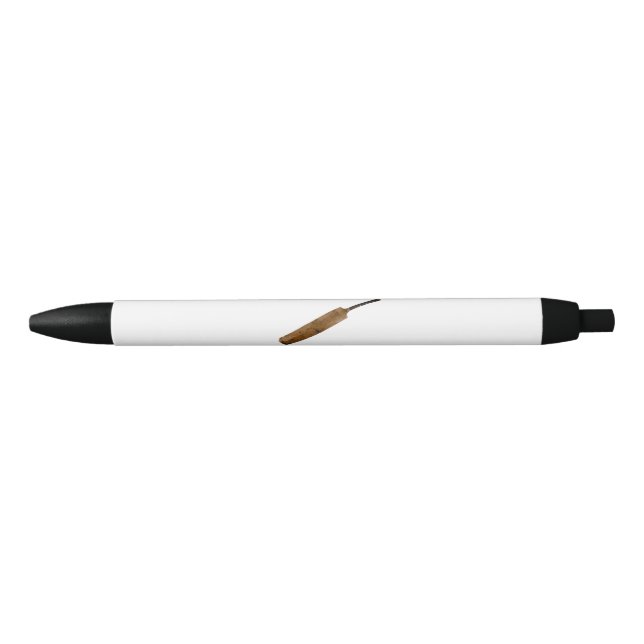 Cricket Bat Black Ink Pen (Front)