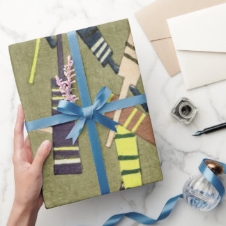 Cricket Bats Sports Wrapping Paper