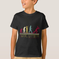 Cricket Batsman Evolution Retro Funny