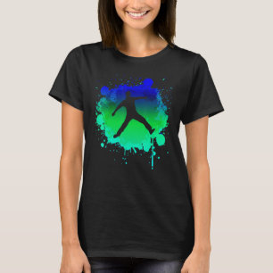 Cricket Bowler for Cricketer Retro Boys Cricket 1 T-Shirt